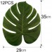 12Pcs Artificial Tropical Palm Leaves Hawaiian Simulation Home Beach Party Decor   332486967275